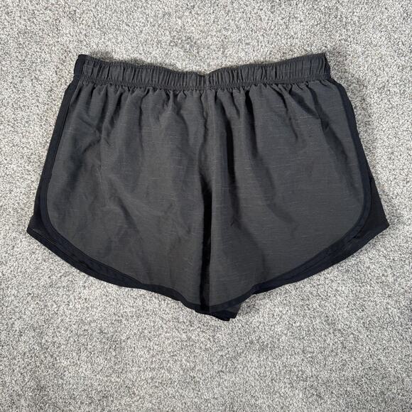 Nike Dri-FIT Tempo Running Shorts Womens XL Gray Black Lined Athletic DB4487-083 - Picture 10 of 14